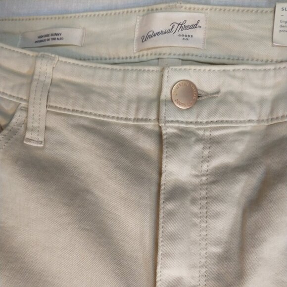 Universal Thread Jean Women 17 Skinny Super Stretch Capsule Coastal Classic READ - Picture 9 of 16